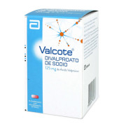 Valcote Acido Valproico 125 mg 20 Comprimidos