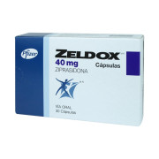 Zeldox Ziprasidona 40 mg 30 Cápsulas