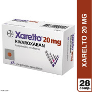 Xarelto Rivaroxaban 20 mg 28 Comprimidos Recubierto