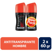 Men Roll-On Original Desodorante Antitranspirante 24Hrs 60 grs X2