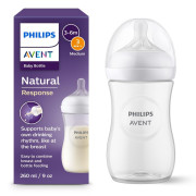 Avent Mamadera Natural 330ml Traslucida