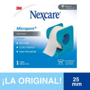 Cinta Adhesiva Micropore Blanca 25 mm x 9.1 mts