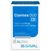 Clavinex Duo CD Amoxicilina 875 mg 14 Comprimidos