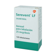Serevent LF Salmeterol 25 mcg Inhalador Bucal 120 Dosis