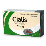 Cialis Tadalafilo 20 mg 1 Comprimido Recubierto