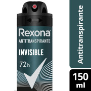 Men Invisible Antitranspirante Aerosol 150 mL