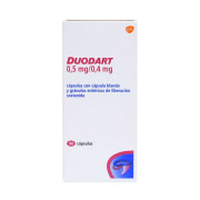 Duodart 0,5/0,4 Dutasteride 0,5 mg Tamsulosina 0,4 mg 90 Cápsulas de Liberacion Sostenida