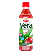 Bebida De Aloe Vera Sin Azúcar Sabor Granada 500 ml