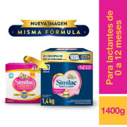 Total Comfort Etapa 1 y 2  Fórmula Lactantes en Polvo de 1,4 Kg