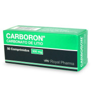 Carboron Carbonato De Litio 300 mg 50 Comprimidos