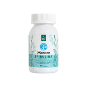 Manare Spirulina Orgnánica 180 Tabletas