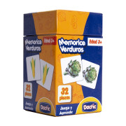 Dactic Memorice Verduras Juega Y Aprende 32 Piezas