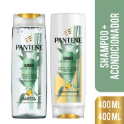 Pack Shampoo 400 mL + Acondicionador 400 mL Bambú