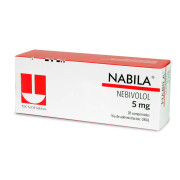 Nabila Nebivolol 5 mg 28 Comprimidos
