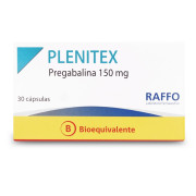 Plenitex Pregabalina 150 mg 30 Cápsulas