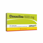 Cloxacilina 500 mg 12 Cápsulas