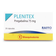 Plenitex Pregabalina 75 mg 30 Cápsulas