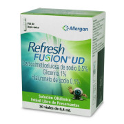 Refresh Fusión UD Carboximetilcelulosa Solución Oftalmica 0,4 mL 30 Viales