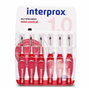 Cepillo Dental Interproximal Mini Conico 1,0 mm 6 Unidades