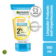 Limpiador Profundo Anti-imperfecciones 150ml - GARNIER SKIN ACTIVE - Precio desde $4.845
