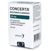 Concerta Metilfenidato 36 mg 30 Comprimidos