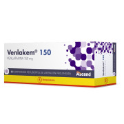 Venlakem Venlafaxina 150 mg 30 Comprimidos Recubiertos