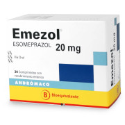 Emezol Esomeprazol 20 mg 30 Comprimidos