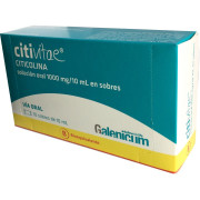 Citivitae Citicolina 1000 mg / 10 mL Solución Oral 10 Sobres