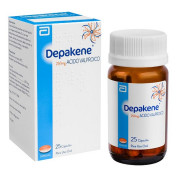 Depakene Acido Valproico 250 mg 25 Cápsulas