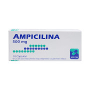 Ampicilina 500 mg 10 Cápsulas