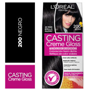 Casting Tintura Creme Gloss 200 Negro x 1 Unidad