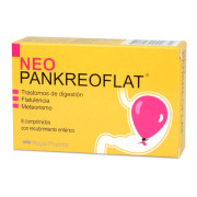 Neo-Pankreoflat Pancreatina 170 mg 8 Comprimidos