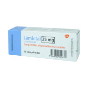 Lamictal Lamotrigina 25 mg 30 Comprimidos dispersables