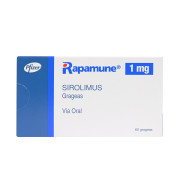 Rapamune Sirolimus 1 mg 60 Grageas