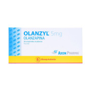 Olanzyl Olanzapina 5 mg 28 Comprimidos