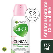 Desodorante Anti-Transpirante Spray 96H Hialurónico Ultra Care 135mL