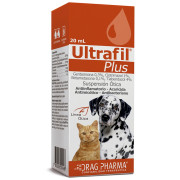 Vet. Ultrafil Plus x 20 ml Solución Ótica para Perros y Gatos