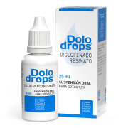 Dolodrops Diclofenaco Potasico 15 mg/ml Gotas 25 mL