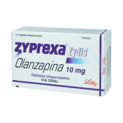 Zyprexa Zydis Olanzapina 10mg 14 Comprimidos Dispersables