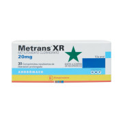 Metrans XR Metilfenidato 20 mg 30 Comprimidos