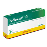 Reflexan Ciclobenzaprina 10 mg 10 Comprimidos Ranurado