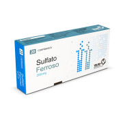 Sulfato Sulfato Ferroso 200 mg 20 Comprimidos