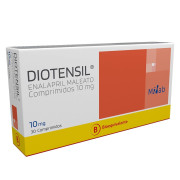 Diotensil Enalapril 10 mg 30 Comprimidos