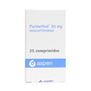 Purinethol Mercaptopurina 50 mg 25 Comprimidos