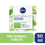 Naturally Good Crema Facial Aloe Vera 50 mL