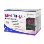 Beautip-D Calcio Sumplemento Alimentario 7,3 gr 30 Sobres Sabor Blueberry