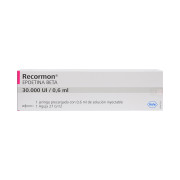 Recormon Epoetina Beta 30.000 UI / 0,6 mL Solución Inyectable 1 Jeringa Pre Cargada