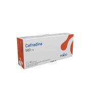 Cefradina 500 mg 8 Cápsulas