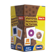 Dactic Memorice Asociacion De Formas Juega Y Aprende 32 Piezas