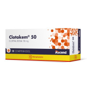 Clotakem Clortalidona 50 mg 30 Comprimidos